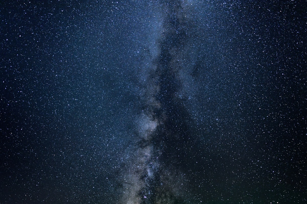 ソウルメイトとの関係に希望を感じる星空のイメージ