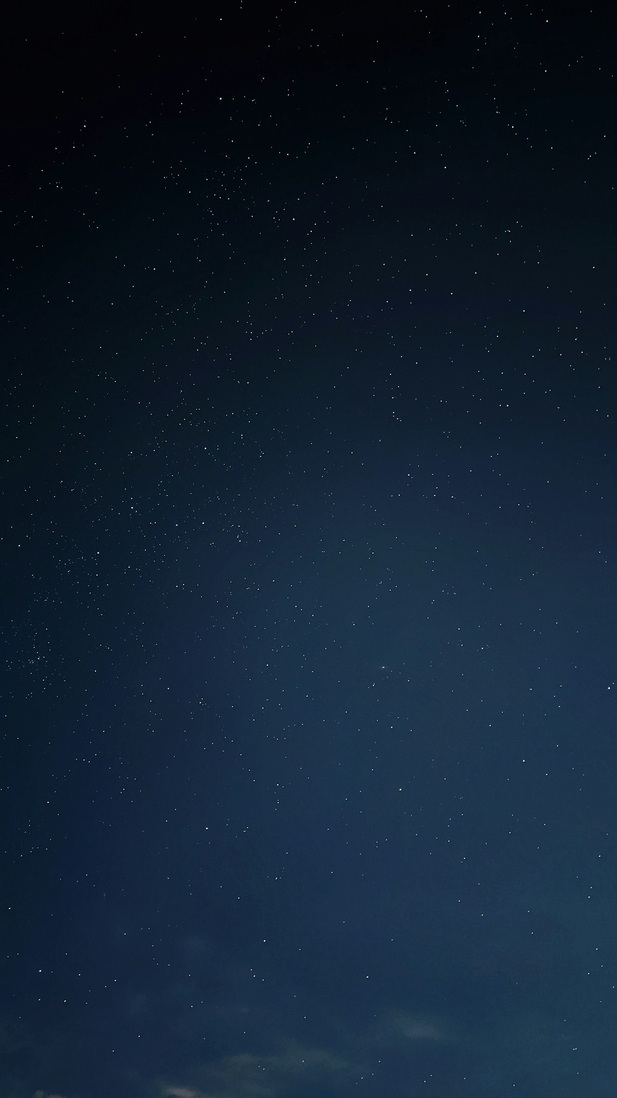 七夕の夜空と願いを込めた星空